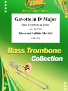 Gavotte in Bb Major by Martini Giovanni Battista - Valta Jan - for Bass Trombone and Piano (Bass Trombone and Piano)