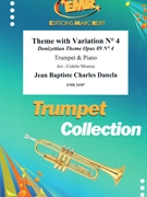 Theme with Variations # 4 by Dancla Charles - Mourey - for Trumpet and Piano (Trumpet and Piano)