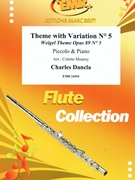 Theme with Variation # 5 by Dancla Charles - Mourey Colette - for Piccolo and Piano (Piccolo and Piano)
