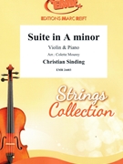 Suite in A minor by Sinding Christian - Mourey Colette - for Violin and Piano (Violin and Piano)