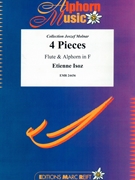 4 Pieces by Isoz Etienne for Flute and Alphorn (Flute and Alphorn (Alphorn in F))