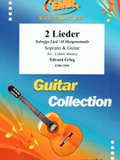 2 Lieder by Grieg Edvard - Mourey Colette - for Guitar and Soprano (Guitar and Soprano (Voice))