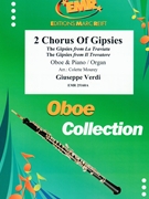 2 Chorus Of Gipsies by Verdi Giuseppe - Mourey Colette - for Oboe and Organ (Oboe and Organ)