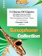 2 Chorus Of Gipsies by Verdi Giuseppe - Mourey Colette - for Tenor Saxophone and Piano (Tenor Saxophone and Piano)