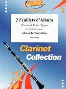 2 Feuillets d'Album by Scriabin Alexander - Mourey Colette - for Clarinet and Piano (Clarinet and Piano)