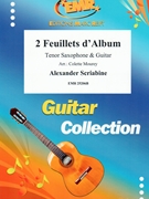 2 Feuillets d'Album by Scriabin Alexander - Mourey Colette - for Guitar and Tenor Saxophone (Guitar and Tenor Saxophone)
