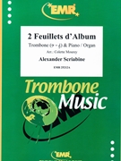 2 Feuillets d'Album by Scriabin Alexander - Mourey Colette - for Trombone and Piano (Trombone and Piano)
