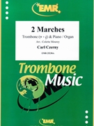 2 Marches by Czerny Carl - Mourey Colette - for Trombone and Organ (Trombone and Organ)