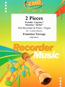 2 Pieces by Tarrega Francisco - Mourey Colette - for Alto Recorder and Piano (Alto Recorder and Piano)