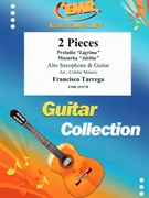 2 Pieces by Tarrega Francisco - Mourey Colette - for Alto Saxophone and Guitar (Alto Saxophone and Guitar)