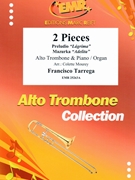 2 Pieces by Tarrega Francisco - Mourey Colette - for Alto Trombone and Piano (Alto Trombone and Piano)