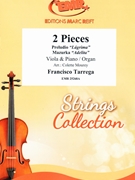 2 Pieces by Tarrega Francisco - Mourey Colette - for Viola and Organ (Viola and Organ)