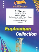 2 Pieces by Tarrega Francisco - Mourey Colette - for Euphonium and Piano (Euphonium and Piano)