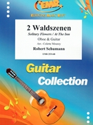 2 Waldszenen by Schumann Robert - Mourey Colette - for Oboe and Guitar (Oboe and Guitar)