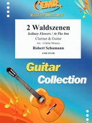 2 Waldszenen by Schumann Robert - Mourey Colette - for Guitar and Clarinet (Guitar and Clarinet)