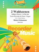 2 Waldszenen by Schumann Robert - Mourey Colette - for Tenor Recorder and Organ (Tenor Recorder and Organ)