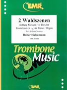2 Waldszenen by Schumann Robert - Mourey Colette - for Trombone and Piano (Trombone and Piano)