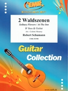 2 Waldszenen by Schumann Robert - Mourey Colette - for Guitar and Bb Bass (Guitar and Bb Bass)