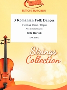 3 Romanian Folk Dances by Bartok Bela - Mourey Colette - for Violin and Organ (Violin and Organ)