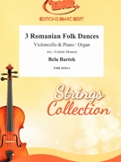 3 Romanian Folk Dances by Bartok Bela - Mourey Colette - for Violoncello and Organ (Violoncello and Organ)
