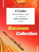 4 Lieder by Schumann Robert - Mourey Colette - for Bassoon and Organ (Bassoon and Organ)