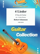 4 Lieder by Schumann Robert - Mourey Colette - for Bb Bass and Guitar (Bb Bass and Guitar)