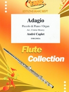 Adagio by Caplet Andre - Mourey Colette - for Piccolo and Organ (Piccolo and Organ)