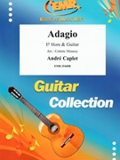 Adagio by Caplet Andre - Mourey Colette - for Guitar and Eb Horn (Guitar and Eb Horn)