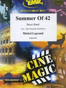 Summer Of 42 by Legrand Michel - Mortimer John Glenesk - for Brass Band (Brass Band)