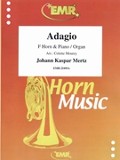Adagio by Mertz Johann Kaspar - Mourey Colette - for Horn and Organ (Horn and Organ)