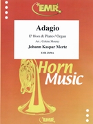Adagio by Mertz Johann Kaspar - Mourey Colette - for Eb Horn and Piano (Eb Horn and Piano)