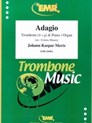 Adagio by Mertz Johann Kaspar - Mourey Colette - for Trombone and Piano (Trombone and Piano)