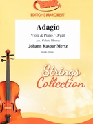 Adagio by Mertz Johann Kaspar - Mourey Colette - for Viola and Piano (Viola and Piano)