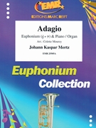 Adagio by Mertz Johann Kaspar - Mourey Colette - for Euphonium and Organ (Euphonium and Organ)