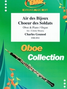 Air des Bijoux / Choeur des Soldats by Gounod Charles - Mourey Colette - for Oboe and Piano (Oboe and Piano)