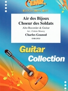 Air des Bijoux / Choeur des Soldats by Gounod Charles - Mourey Colette - for Guitar and Alto Recorder (Guitar and Alto Recorder)