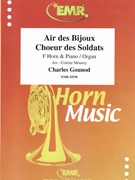 Air des Bijoux / Choeur des Soldats by Gounod Charles - Mourey Colette - for Horn and Piano (Horn and Piano)