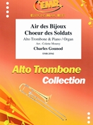 Air des Bijoux / Choeur des Soldats by Gounod Charles - Mourey Colette - for Alto Trombone and Organ (Alto Trombone and Organ)