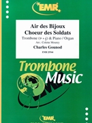 Air des Bijoux / Choeur des Soldats by Gounod Charles - Mourey Colette - for Trombone and Organ (Trombone and Organ)