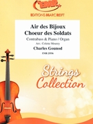 Air des Bijoux / Choeur des Soldats by Gounod Charles - Mourey Colette - for Contrabass and Piano (Contrabass and Piano)