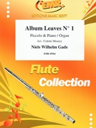 Album Leaves # 1 by Gade Niels Wilhelm - Mourey Colette - for Piccolo and Organ (Piccolo and Organ)