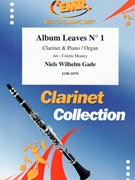Album Leaves # 1 by Gade Niels Wilhelm - Mourey Colette - for Clarinet and Organ (Clarinet and Organ)