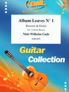 Album Leaves # 1 by Gade Niels Wilhelm - Mourey Colette - for Bassoon and Guitar (Bassoon and Guitar)