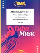 Album Leaves # 1 by Gade Niels Wilhelm - Mourey Colette - for Bb Bass and Piano (Bb Bass and Piano)