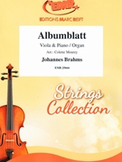 Albumblatt by Brahms Johannes - Mourey Colette - for Viola and Piano (Viola and Piano)