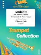 Andante by Lalo Edouard - Mourey Colette - for Trumpet and Organ (Trumpet and Organ)