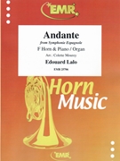 Andante by Lalo Edouard - Mourey Colette - for Horn and Piano (Horn and Piano)
