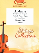 Andante by Lalo Edouard - Mourey Colette - for Violin and Piano (Violin and Piano)