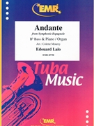 Andante by Lalo Edouard - Mourey Colette - for Bb Bass and Piano (Bb Bass and Piano)