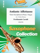 Andante Affettuoso by Carulli Ferdinando - Mourey Colette - for Tenor Saxophone and Organ (Tenor Saxophone and Organ)